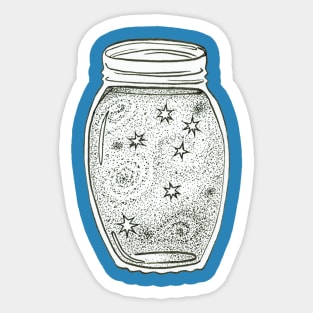 Stars in a Jar Sticker